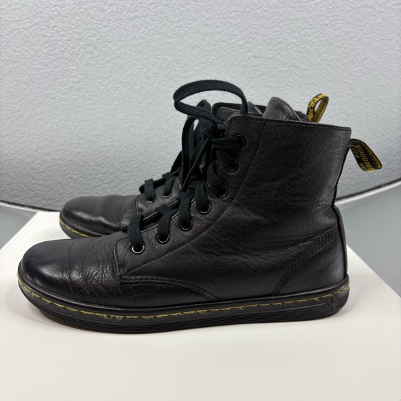 Dr. Martens Shoes - Doc Martens Leyton Women’s Leather Casual Boots